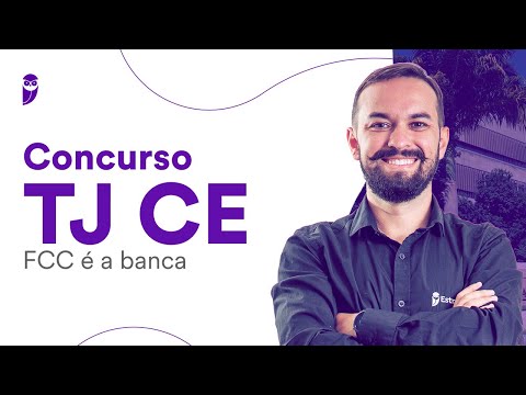 Concurso TJ CE - FCC é a banca