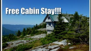 Sunshine Coast Trail (free cabin stay at Tin Hat Mountain Cabin )
