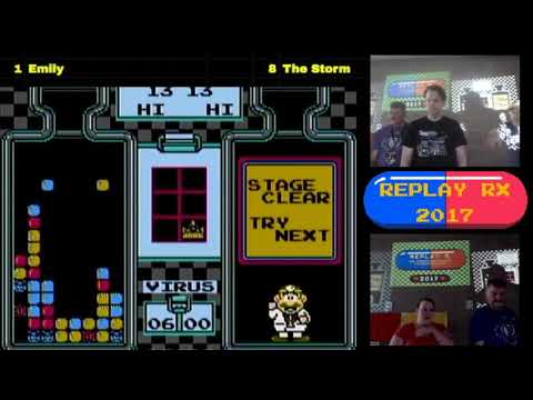 Replay Rx 2017 - Dr Mario Championship (DrMC) - Top 8 / Semi-finals / Finals