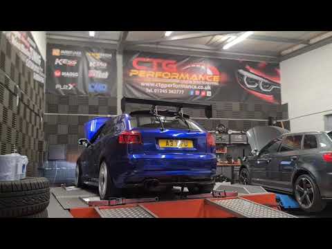 🔥Savage🔥 AUDI A3 3.2 24v VR6 Forged EFR 9180 Turbo DSG DQ500 Dyno Pull "Papa Smirf" @A3_T_FU