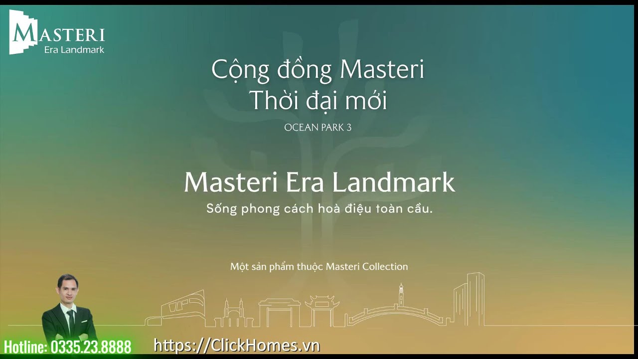Video Giới Thiệu Dự Án Masteri Era LandMark - Thời Đại Mới Ocean Park 3