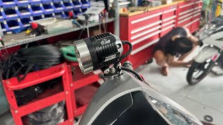 SH 350i Độ Đèn M60 Ultra High 70w Kèn Denso T23Shop Cần Thơ 0903.864.555