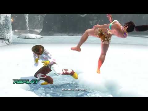 Tekken 6 Christie(Barefoot) vs Lars(Ultra hard)