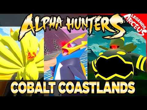 Every Alpha Pokemon in Cobalt Coastlands - Pokemon Legends Arceus