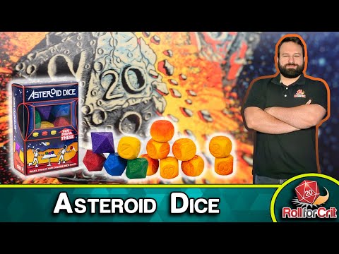 Asteroid Dice Preview | Roll For Crit