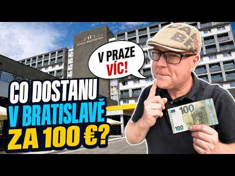 Bratislava VS Praha | Jaký hotel dostanu za 100 €? 🇸🇰 | Hotel Bratislava
