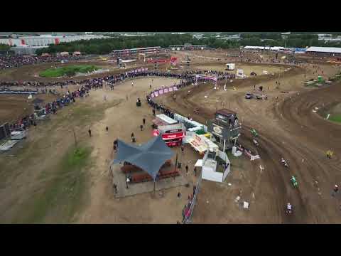 Drone View | MXGP Race 2 | Monster Energy MXGP of Flanders 2023 #MXGP #Motocross