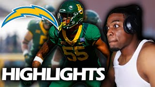 (EDGE) Garmon Randolph Highlights | 2025 NFL Draft - LA Chargers