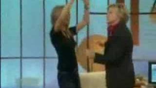 Ellen DeGeneres Dancing To Matt Steel (I Like Her, But...)