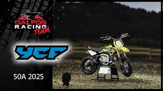 Pitbike YCF 50A žlutá