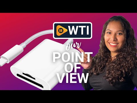 SD Card Reader for iPhones - WTI product video review