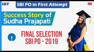 Success Story of Sudha Prajapati || SBI PO in First Attempt || Congratulations
