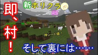 【マイクラ実況】新拠点を探索！村を発見だけでは終わらない！【新ホリクラ】Part5