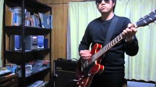 即興ギタープレイpart35  Hurricane#1  Strange Meetingをカバー