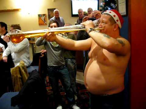 Gordon the fish - yard of ale