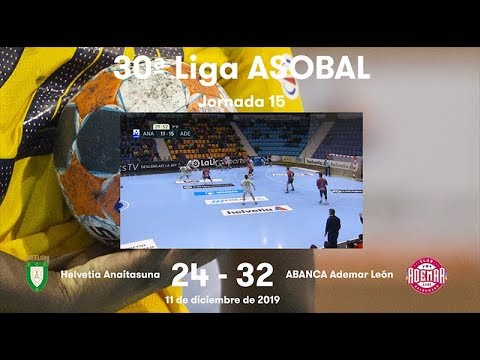 LIGA ASOBAL J15: Helvetia Anaitasuna - ABANCA Ademar León 24-32
