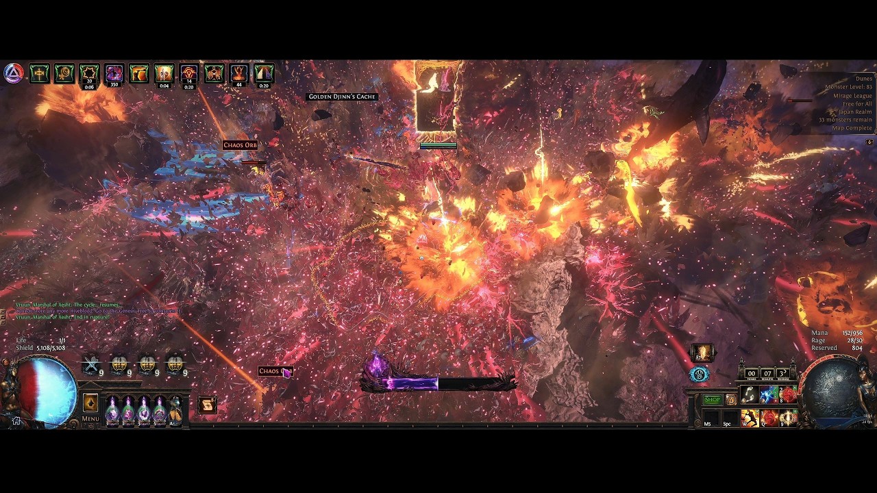 8K Projectile per Second - Lightning Strike of Arcing (Fork+Chain) - 3.28 Mirage – Path of Exile