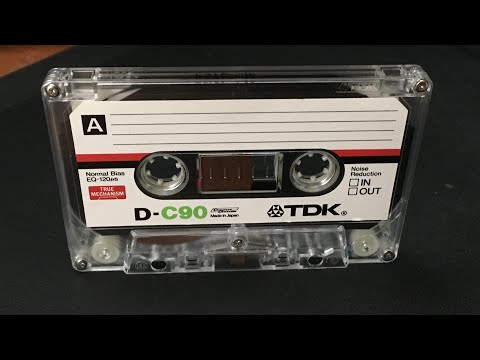 1979 TDK D True Mechanism Cassette Tape - Looking Inside