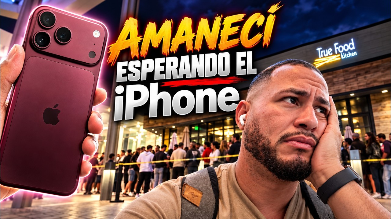 FUI EN BUSCA DEL iPhone 18 Pro MAX (SALE MALISIMO)