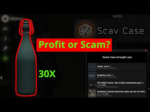 30x Moonshine Scav Case – Ist es PROFITIERBAR? Escape from Tarkov Hideout Breakdown