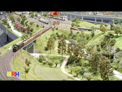 Modellbundesbahn Brakel, eine ganz besondere Anlage in HO mit vielen schönen Details.
