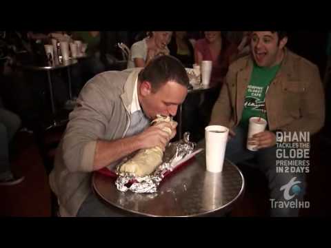 Man v Food Joey eats Burrito