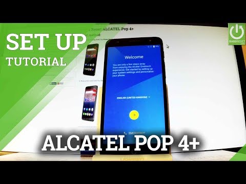 How to Set Up ALCATEL  Pop 4+- Beginner's Guide / Android Activation