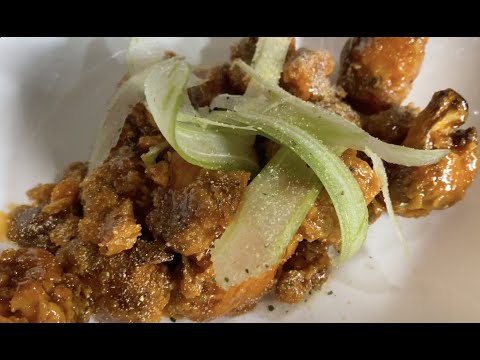 How To Make Lemon Pepper Honey Hot Buffalo Cauliflower