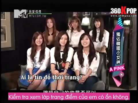 [Vietsub] 131113 MTV Idols Of Asia - Apink Cut {Apink Team}