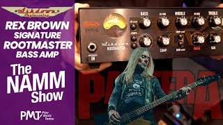 Video thumbnail for NEW Rex Brown Signature Ashdown Bass Head - Take Your Bass Tone To A NEW LEVEL! - NAMM 2025 by PMTVUK