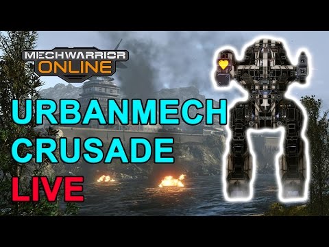 Urbanmech Crusader! TTB Livestream MechWarrior Online 28-02-2017