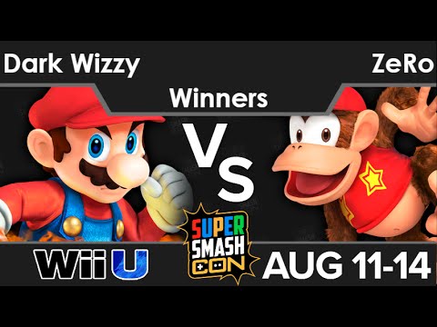 SSC16  - Dark Wizzy (Mario) vs TSM | ZeRo (Diddy) Winners - Smash 4