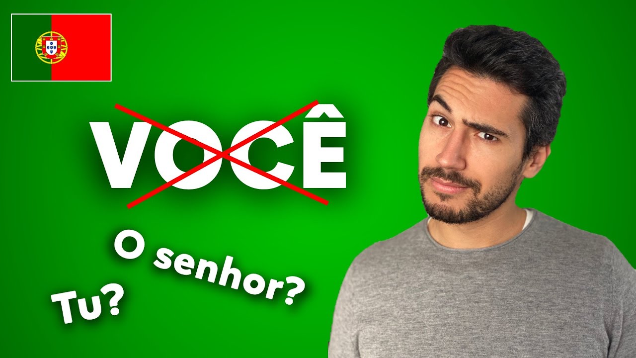 Quick Portuguese Lesson // FORMAL and INFORMAL forms of address in Portugal