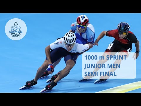 1000 m Sprint Semi Final Junior Men| WSG2024 - Italy