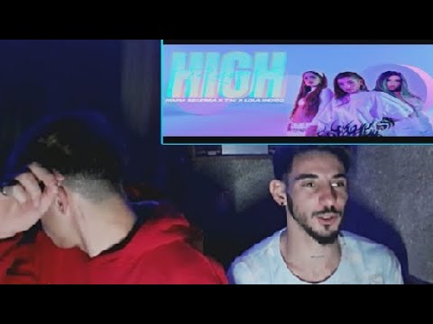 Maria Becerra x TINI x Lola Indigo - High Remix (Official Video)(Reacción).