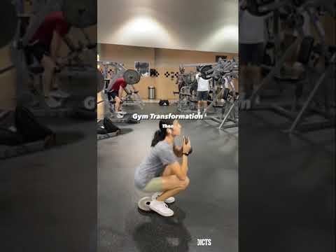 Amazing skinny to fit muscle body transformation 🍑  #shorts #gym #shortvideo