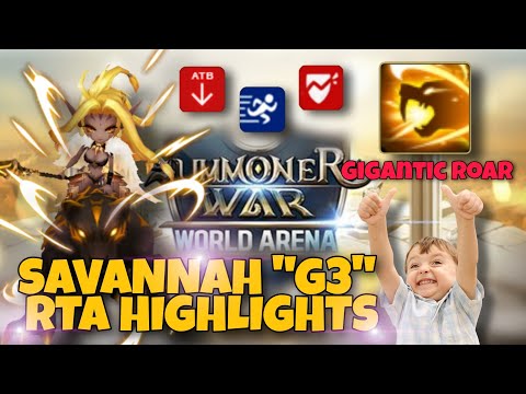 Power of Gigantic Roar by Savannah - Summoners War