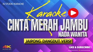 Download lagu KARAOKE CINTA MERAH JAMBU TANJIDOR NADA WANITA mp3