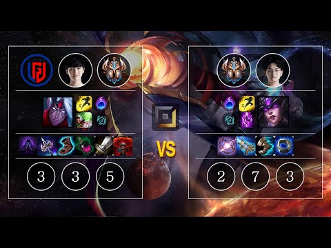 LGD Peanut Varus vs Puff Syndra Bot - KR Challenger Patch 10.11