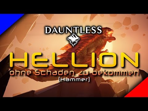 DAUNTLESS: Scorchstone Hellion SOLO ohne Schaden zu bekommen | FLAWLESS | HAMMER | deutsch/german