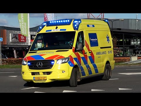 [Primeur & Luchthoorn] A1, C. Miesen Ambulance 05-107 Hengelo naar het ZGT in Almelo