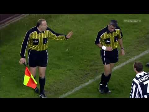 Espulsione inventata su Van Der Sar in Juventus-Inter