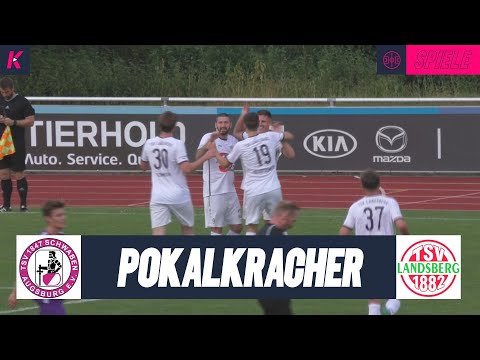 In letzter Minute: Mölders Elf rettet sich ins Elfmeterschießen! | Schwaben Augsburg - TSV Landsberg