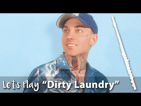 Let's Play "Dirty Laundry" by Blackbear - Flute