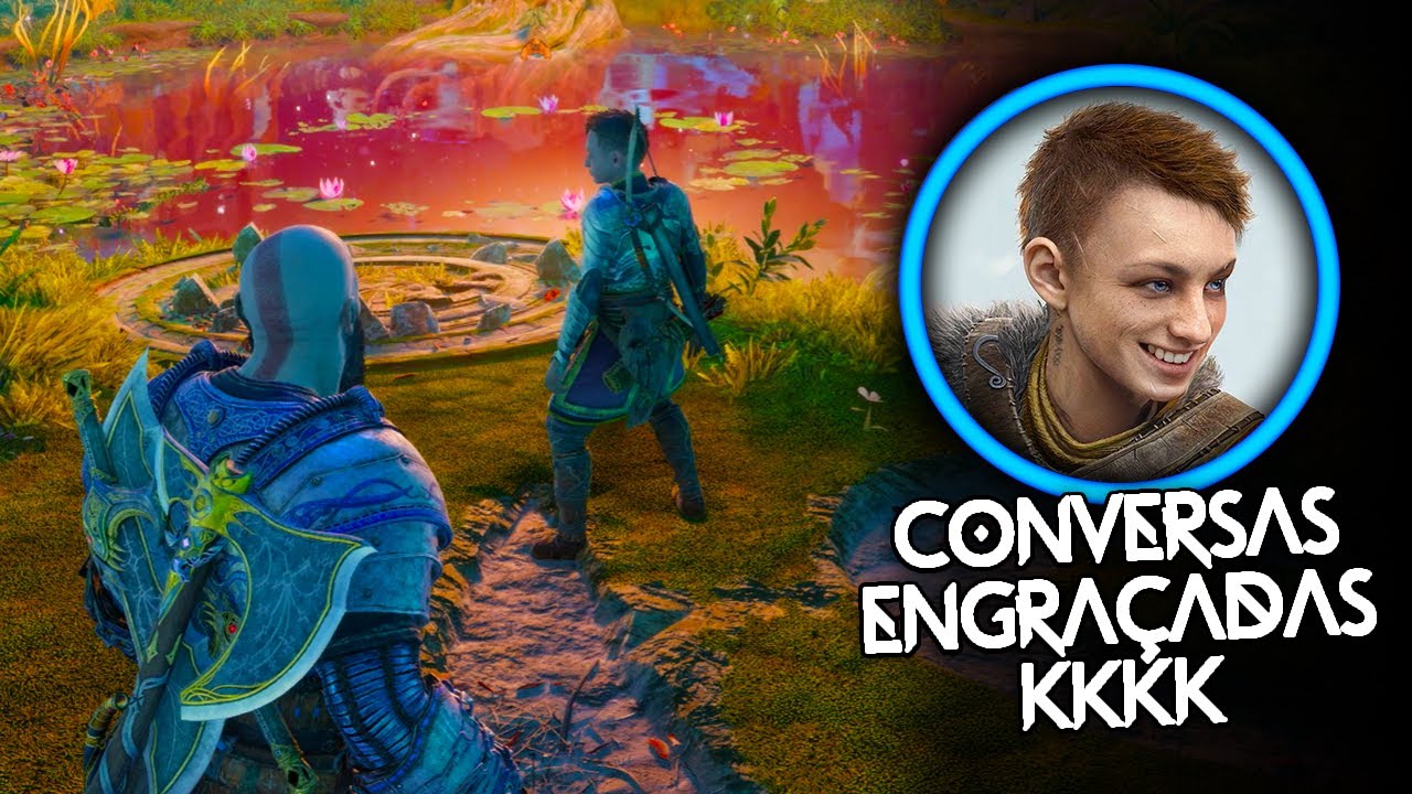 DIÁLOGOS ENGRAÇADOS | GOD OF WAR RAGNAROK