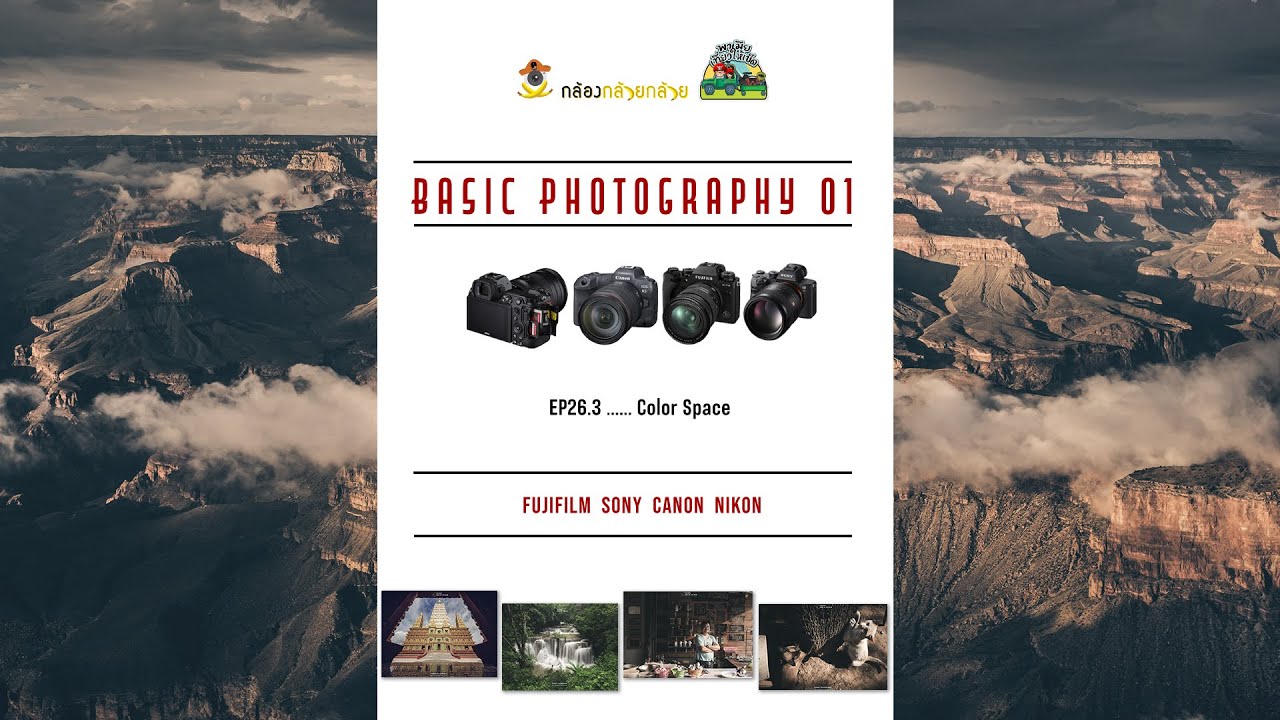 #BasicPhotography 26.3 ขอบเขตสี Color Space