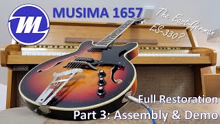 Video thumbnail for Played through East German Amp! - Episode 3/3 - Musima 1657 Restoration by HEIDEMANN Instruments