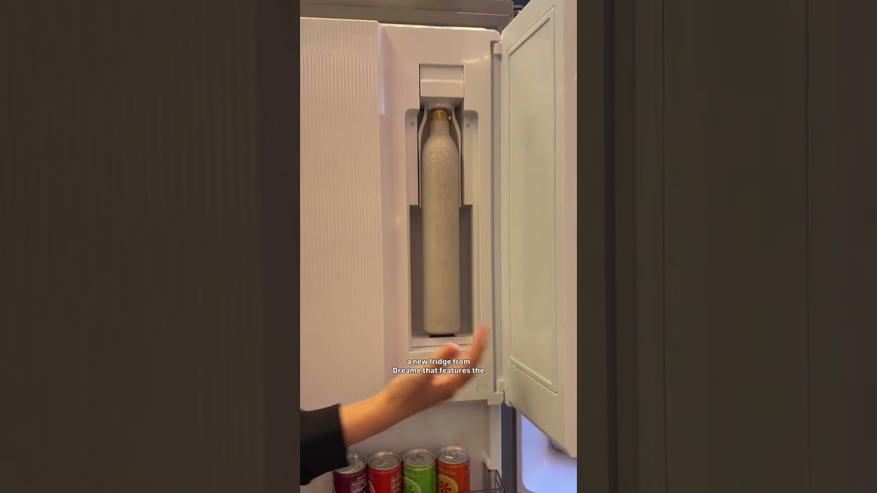 Dreame's FizzFresh Fridge Has Built-In Sparkling Water #smartfridge