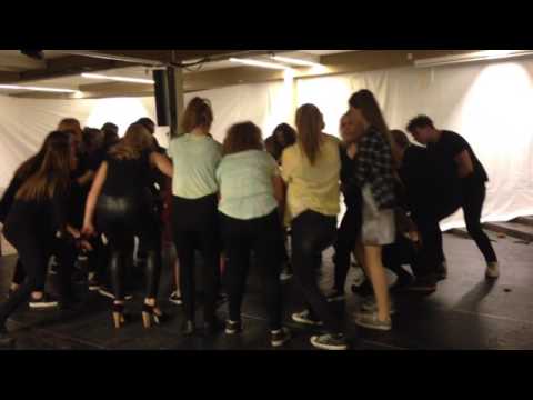 Sejrsdans efter Grease på Slagelse Gymnasium
