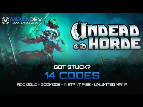 UNDEAD HORDE Cheats: Add Gold, Godmode, Instant Rise, Easy Kills, ... | Trainer by MegaDev